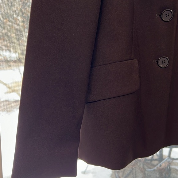 United Colors of Benetton Women’s Y2K Brown Suit Jacket, Excellent Condition, 10 - Picture 4 of 8